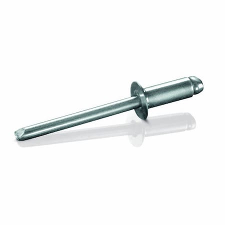 Goebel Blind Rivet, Countersunk Head, 1/8 in Dia., Steel Body, 1000 PK SCS-45